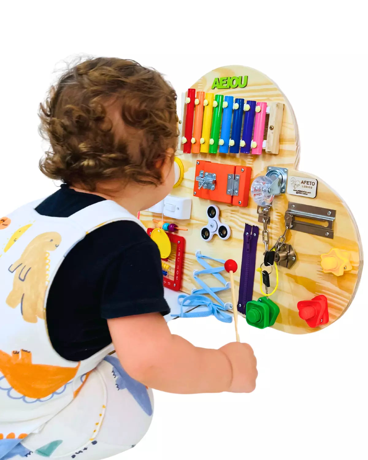Painel Montessori Nuvem | Estímulo Sensorial & Criatividade