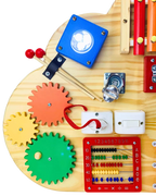 Painel Montessori Nuvem | Estímulo Sensorial & Criatividade