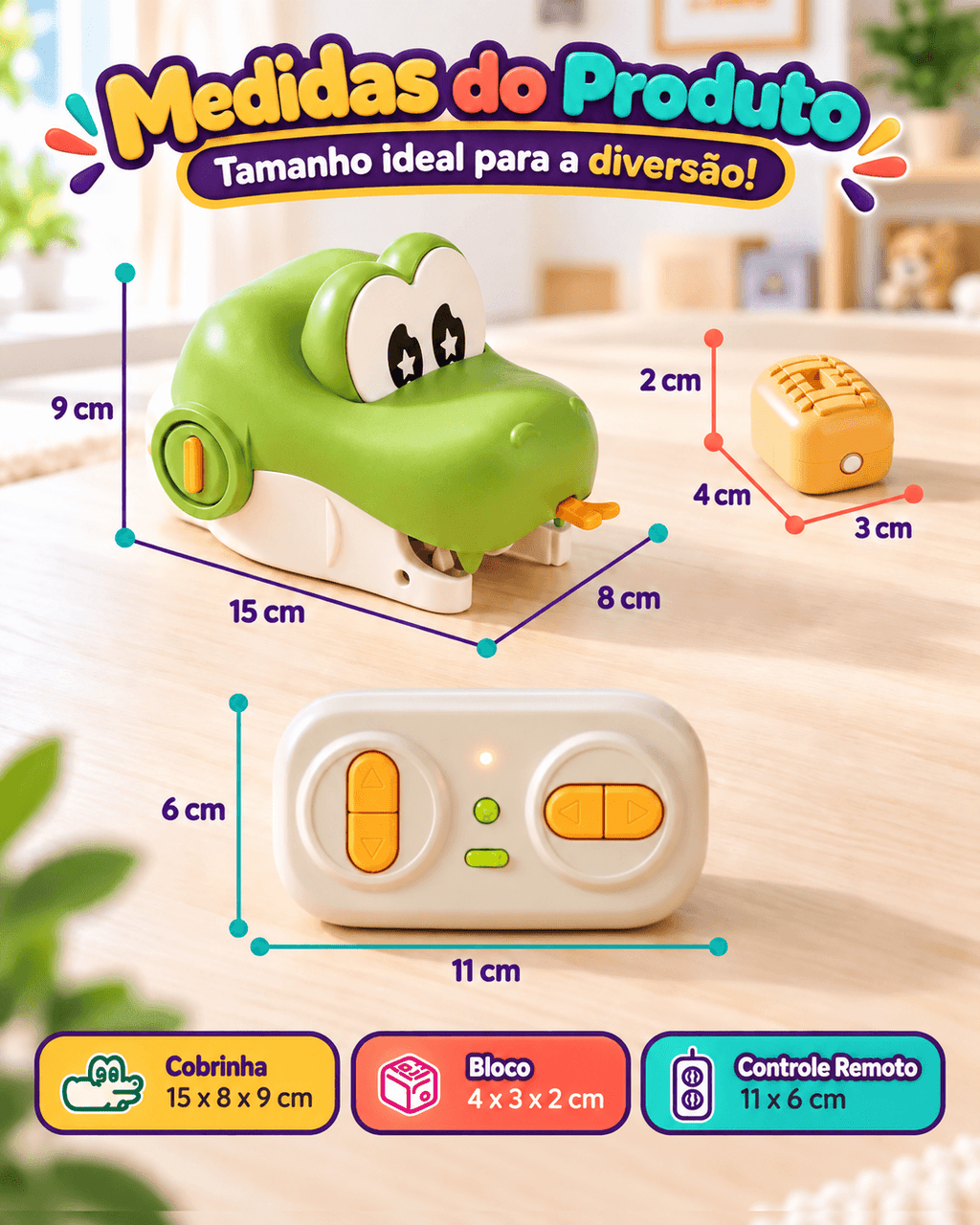 SnakeJoy™ | Kit 2 Cobrinhas + 2 Controles