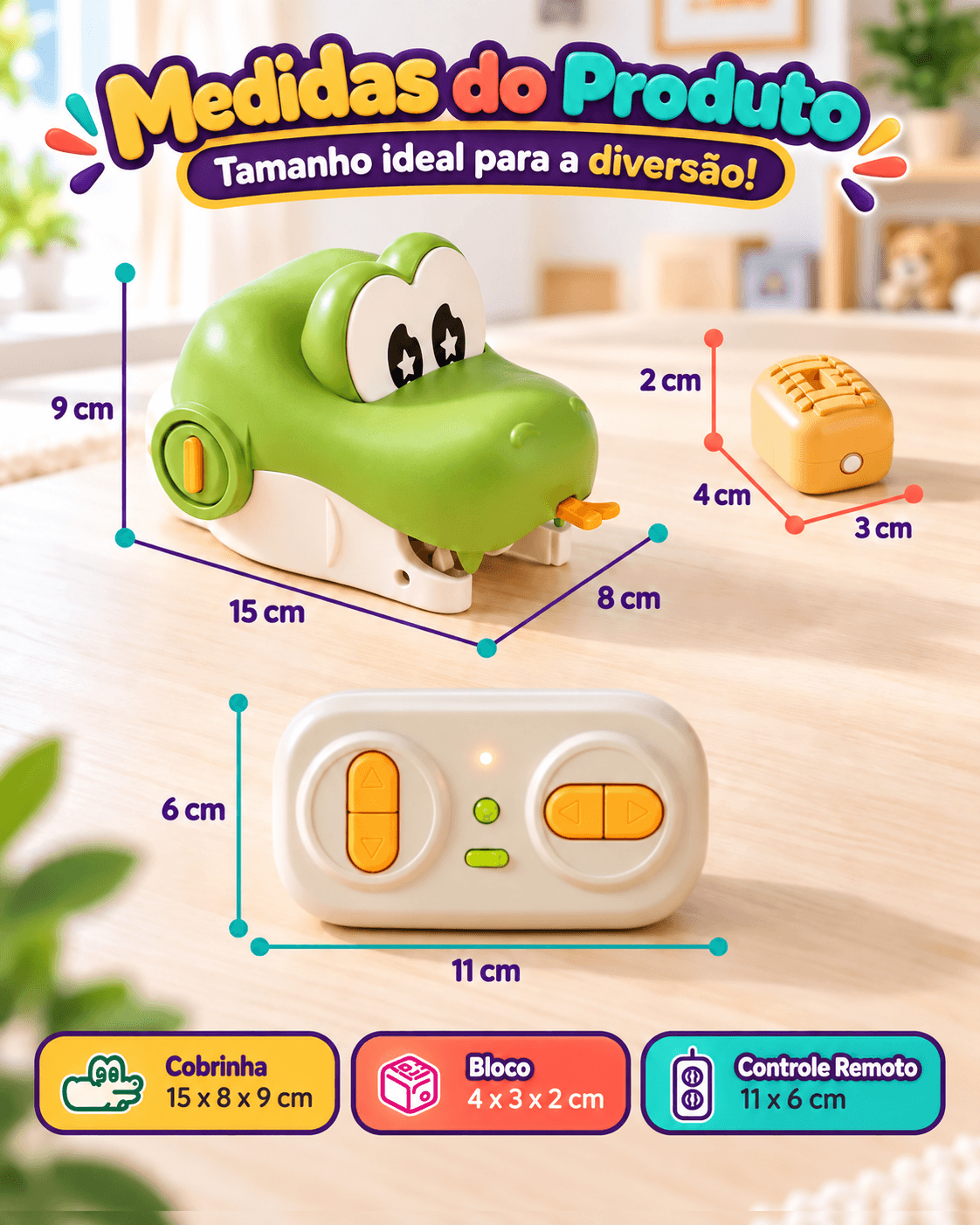 SnakeJoy™ | Kit 2 Cobrinhas + 2 Controles