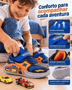 VeloPé™ - Tênis com Garagem Secreta + Pista Radical
