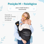Sling Leve™ | Mais aconchego. Menos esforço.