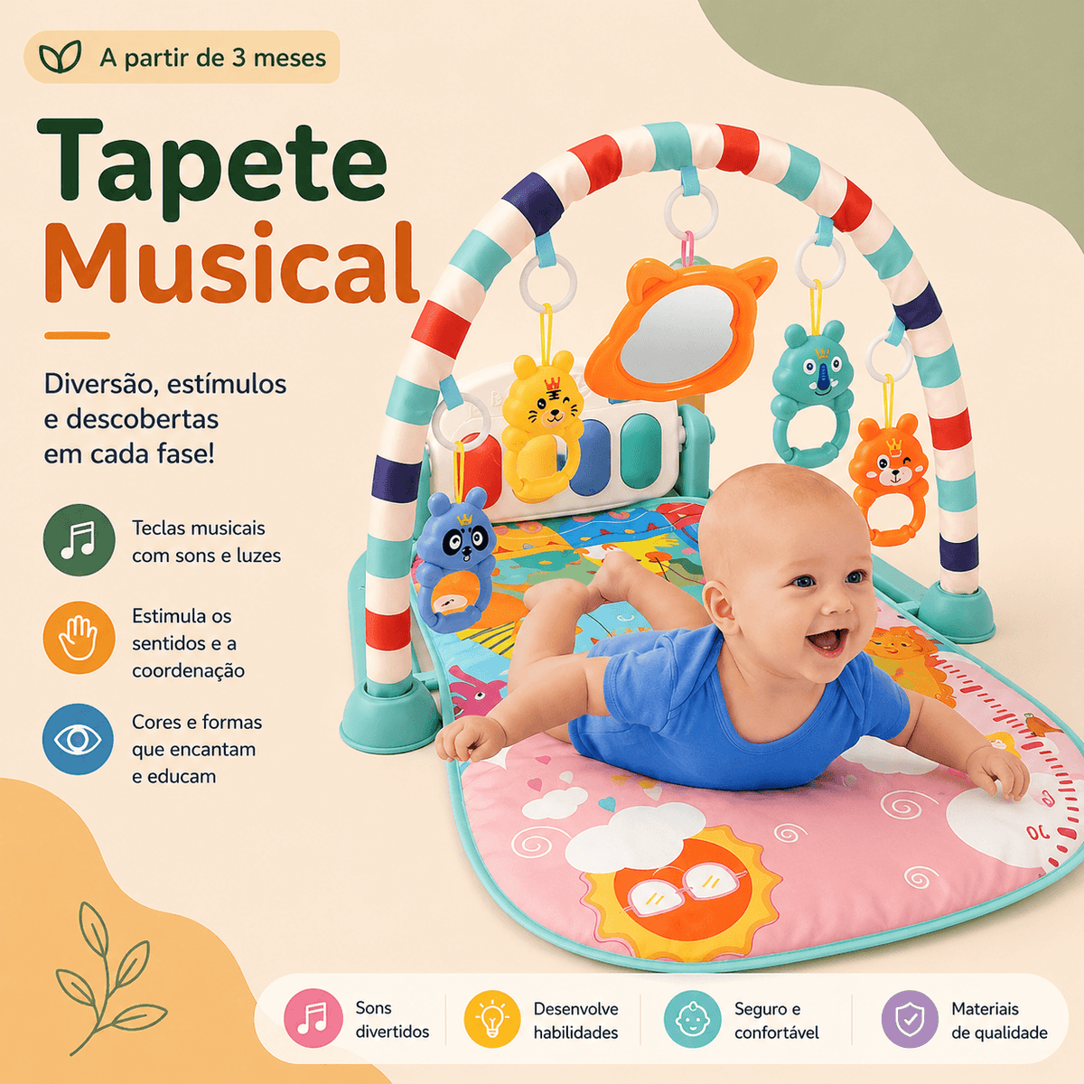 Tapete Musical | Ginásio Educativo do Bebê