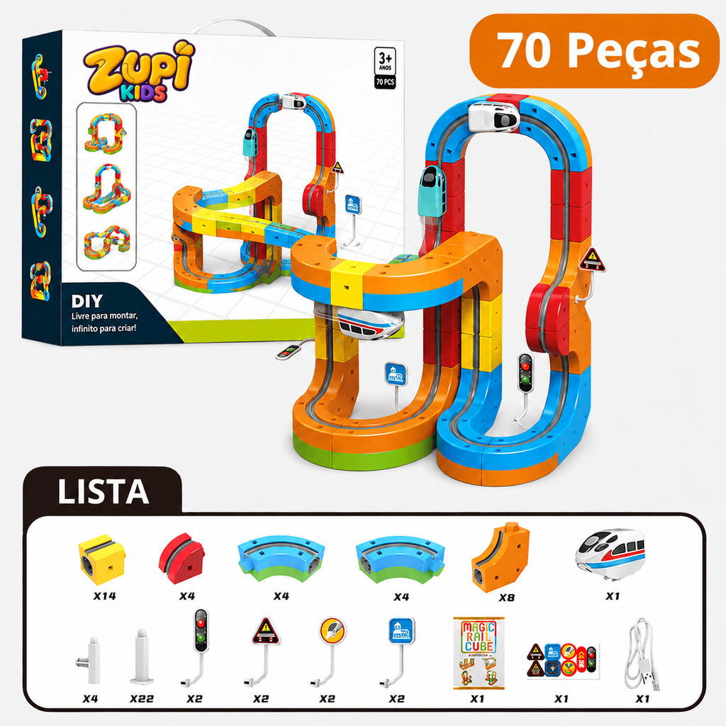 MagnaTracks™ | Trilhos Magnéticos 3D