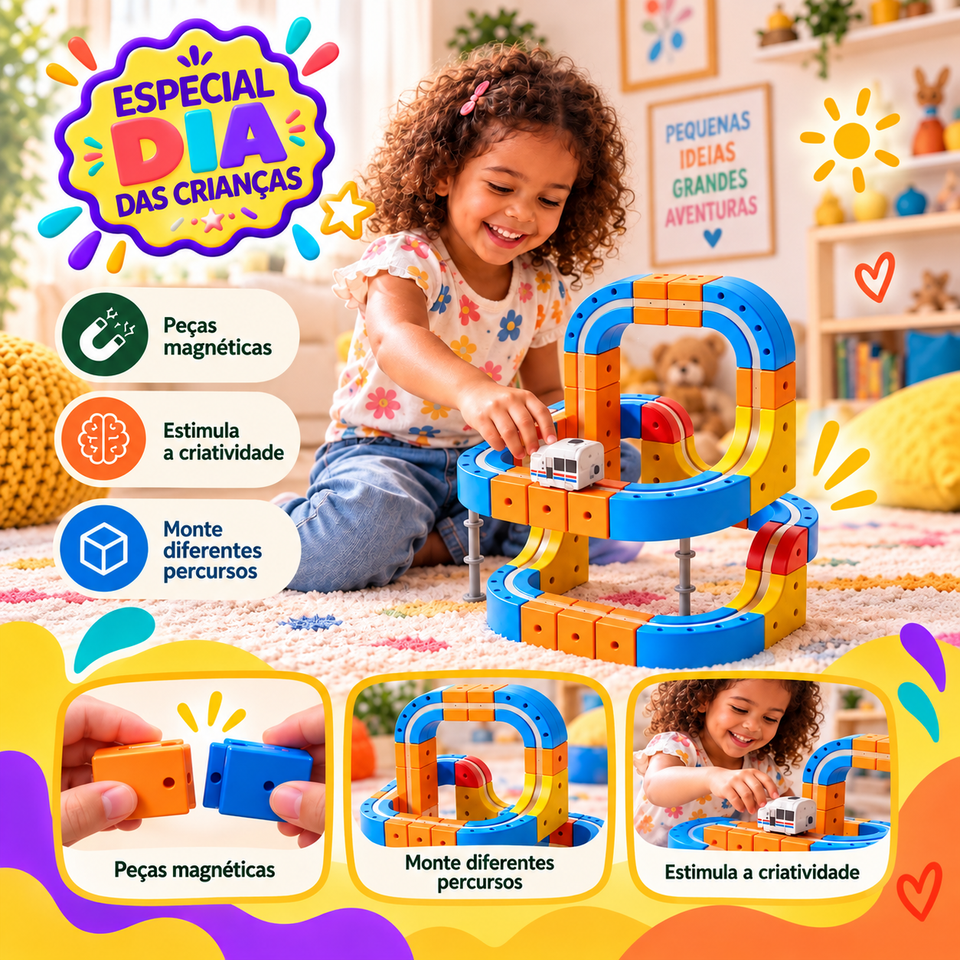 MagnaTracks™ | Trilhos Magnéticos 3D