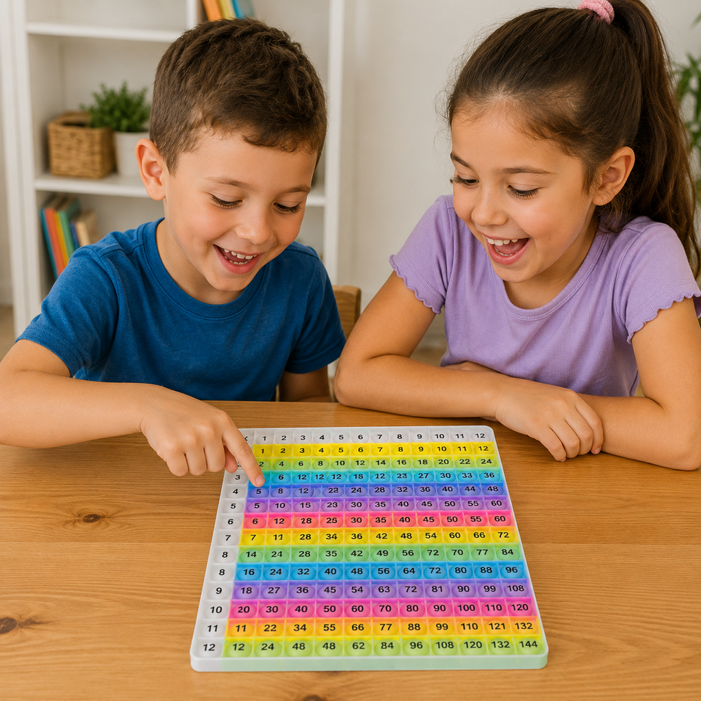 Tabuada Pop It Educativa™ | Aprenda Multiplicação Brincando