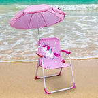 SunnyKids™ | Cadeira Infantil com Guarda-Sol