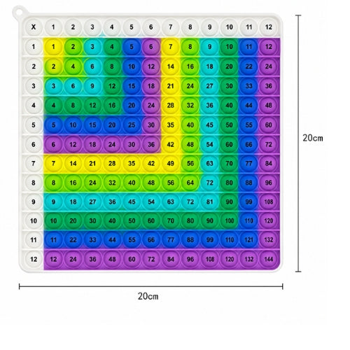 Tabuada Pop It Educativa™ | Aprenda Multiplicação Brincando